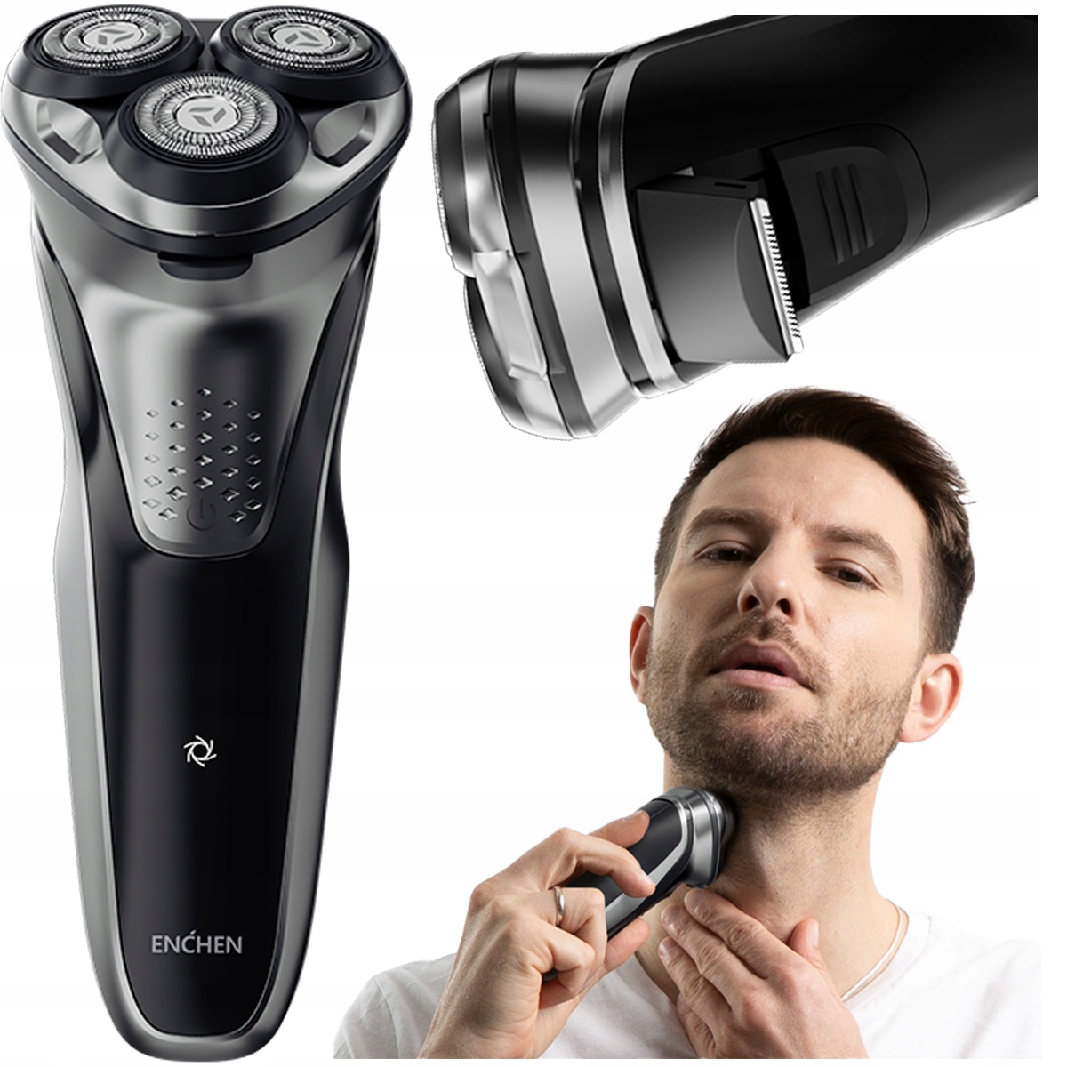 Enchen Blackstone Plus Holicí Strojek Elektrický Holicí Strojek s zastřihovačem