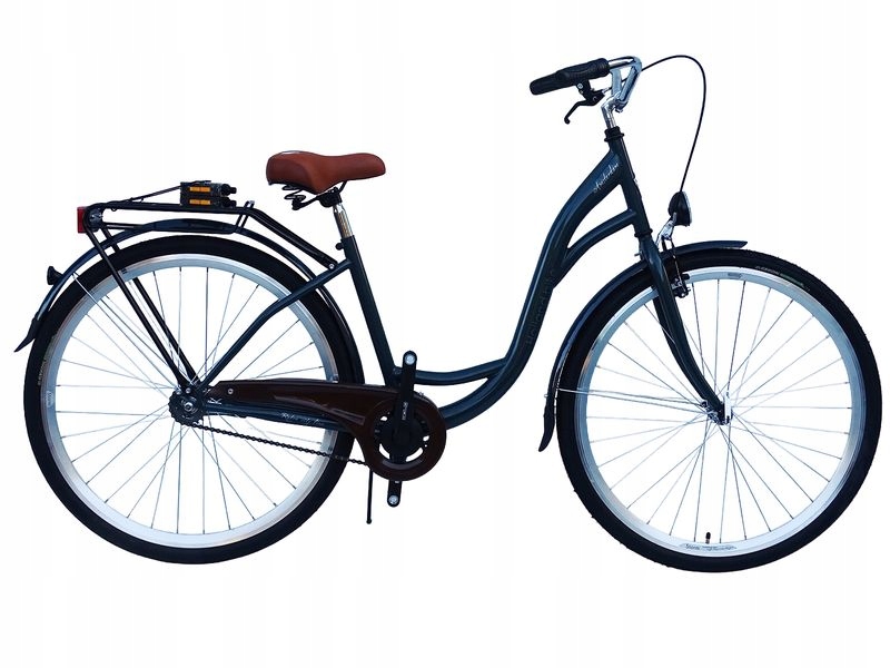 Rower 28 Storm 1-BIEGOWY Grafitowy Amsterdam Velostell