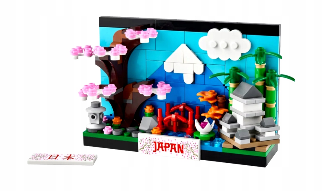 LEGO 40713 Pocztówka z Japonii Marka LEGO