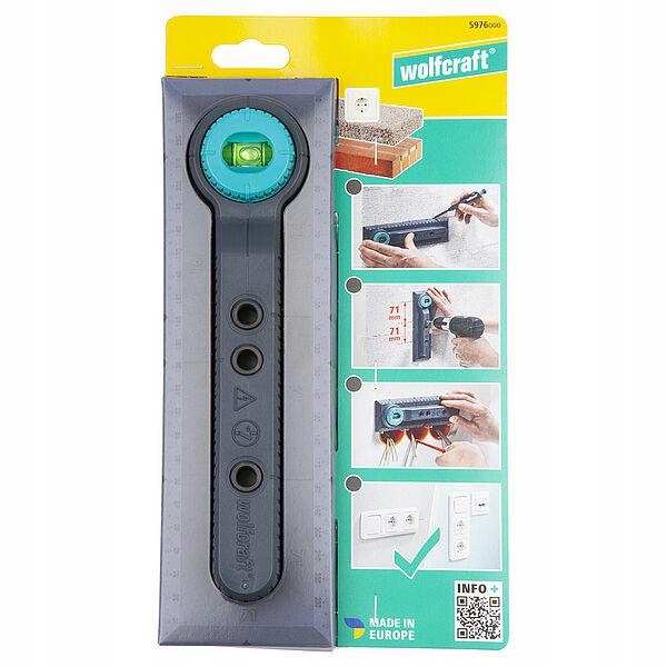 Wolfcraft Šablona Pro Vrtání Elektro 5976000