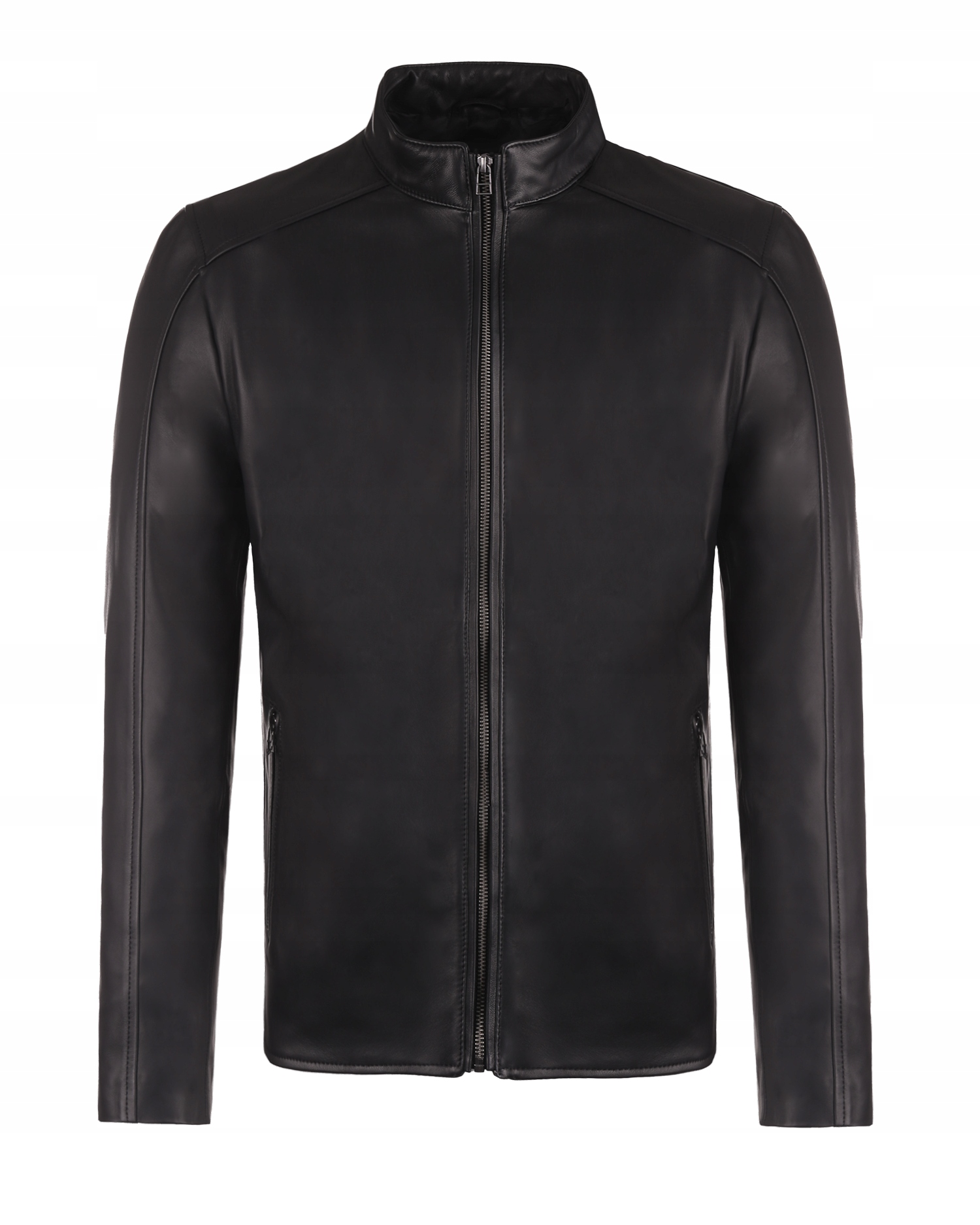 Tomskór Černá Kožená Pánská Bunda Agustin II 2XL