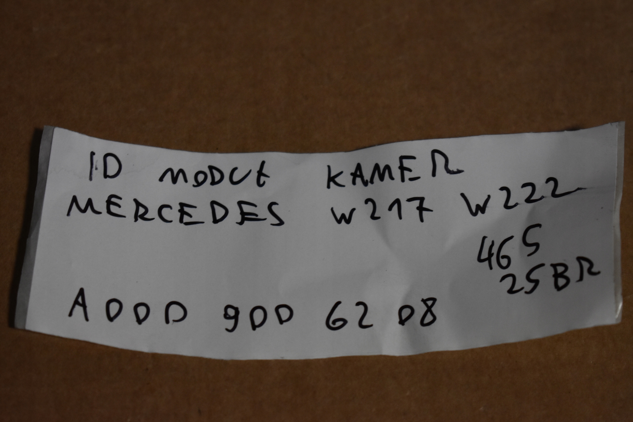 IDEALNY modulo KAMER MERCEDES W217 W222 1 9