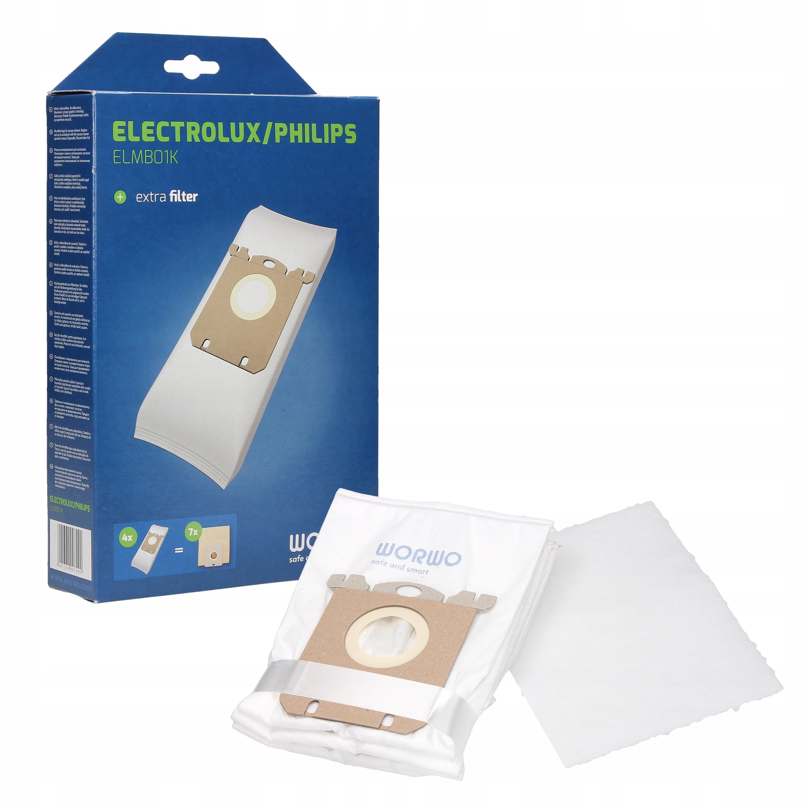 12 WORKÓW DO ELECTROLUX PHILIPS AEG ZANUSSI ELMB01