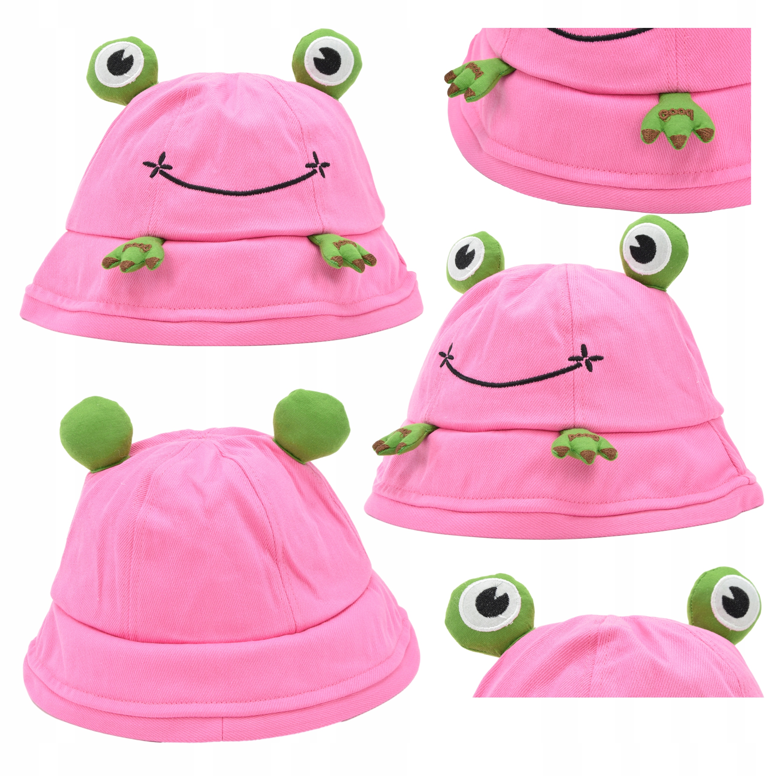 

Dziecięca Czapka Kapelusz Rybacki Bucket Hat Żaba