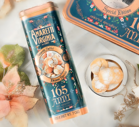 Levně Bezlepkové italské Amaretti na bázi mandlí a meruňkových semínek 200 g