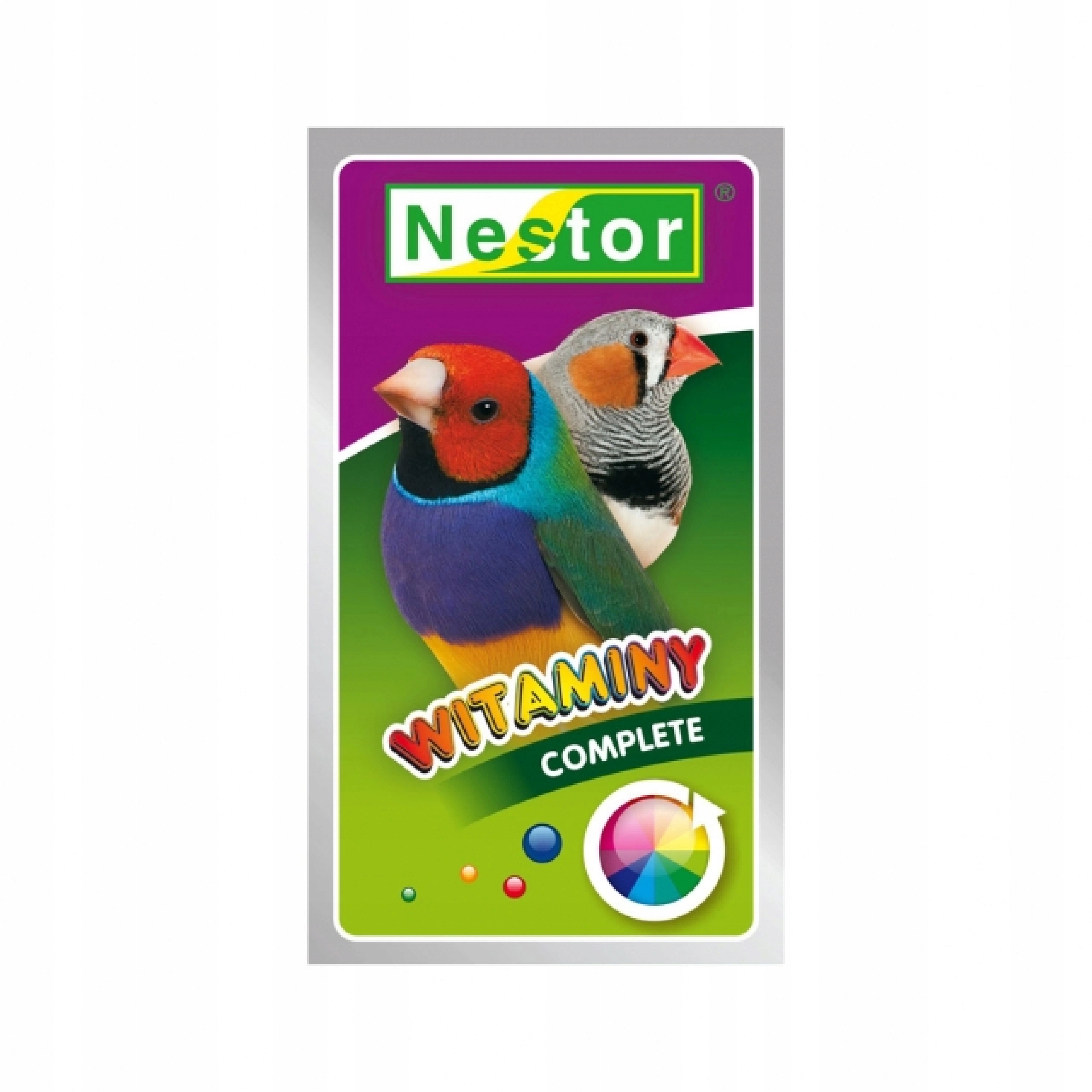 NESTOR WITAMINY DLA MAŁYCH PTAKÓW EGZOTYCZNYCH 048