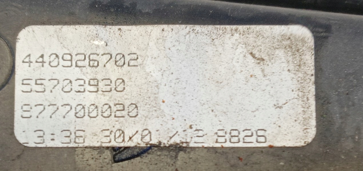 ventilátor chladiče 55703930 OPEL CORSA D 1.3 CDTI