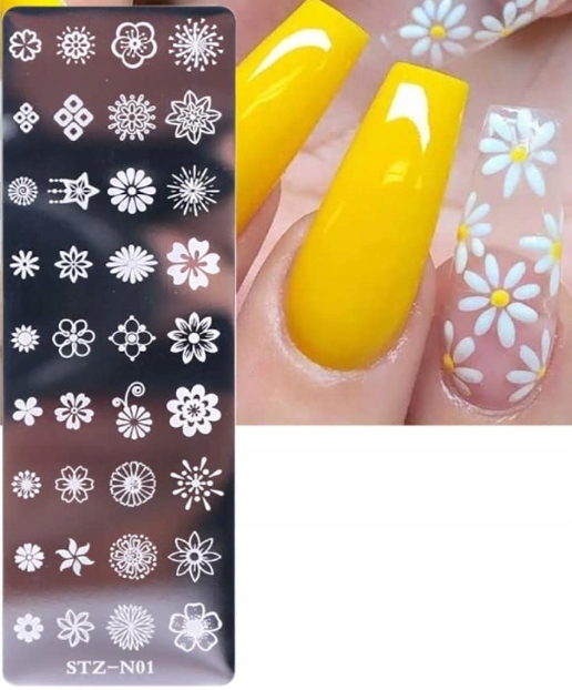 BLASZKI DO STEMPLI BLASZKA DO STEMPELKÓW STZ-N01 Marka Alleratka