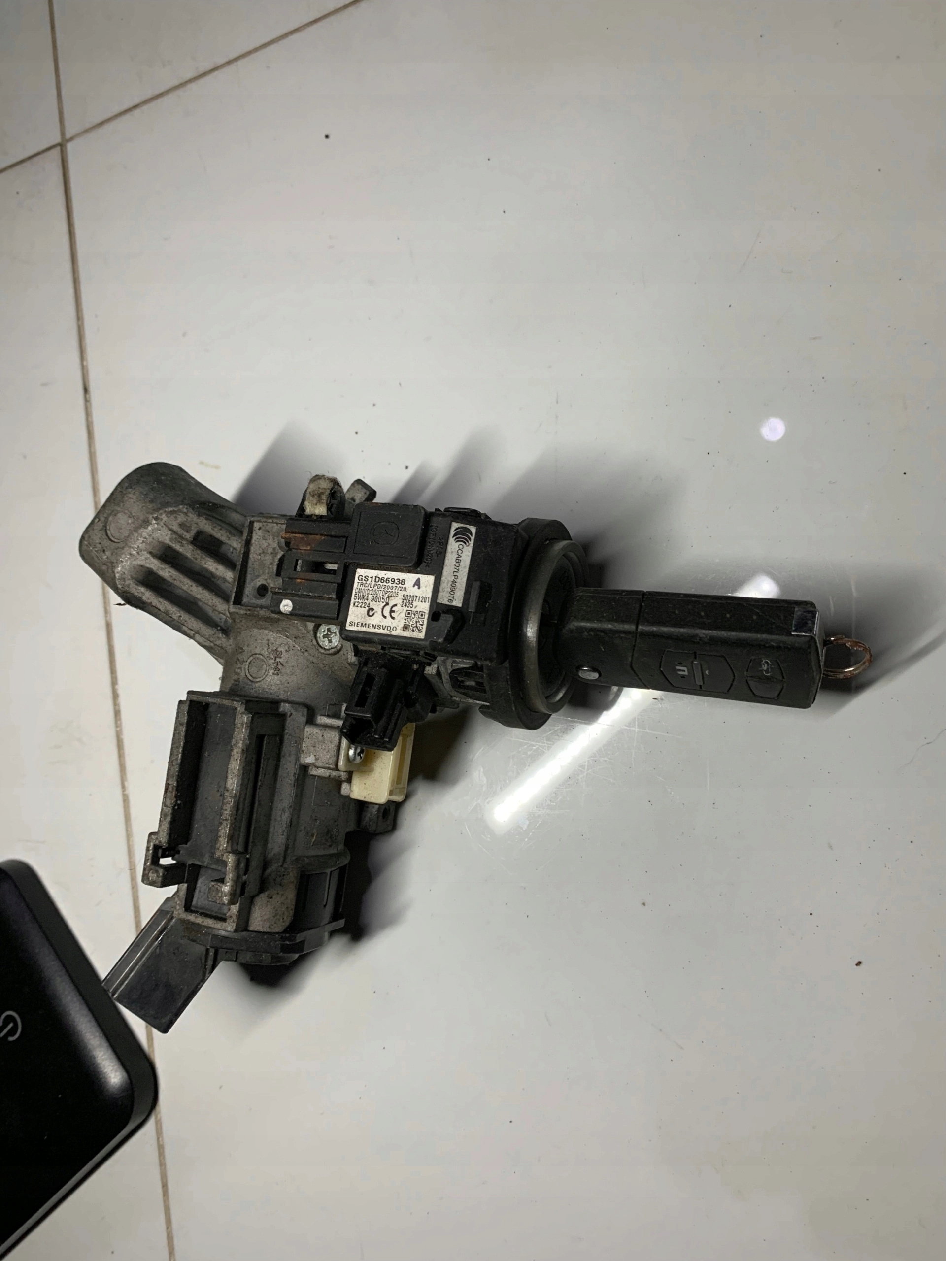 ignition key GS1D66938A MAZDA