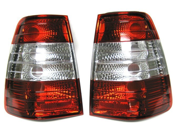 Zadní světla Levá a Pravá Sada 2ks Mercedes E Třída W124 S124 Kombi