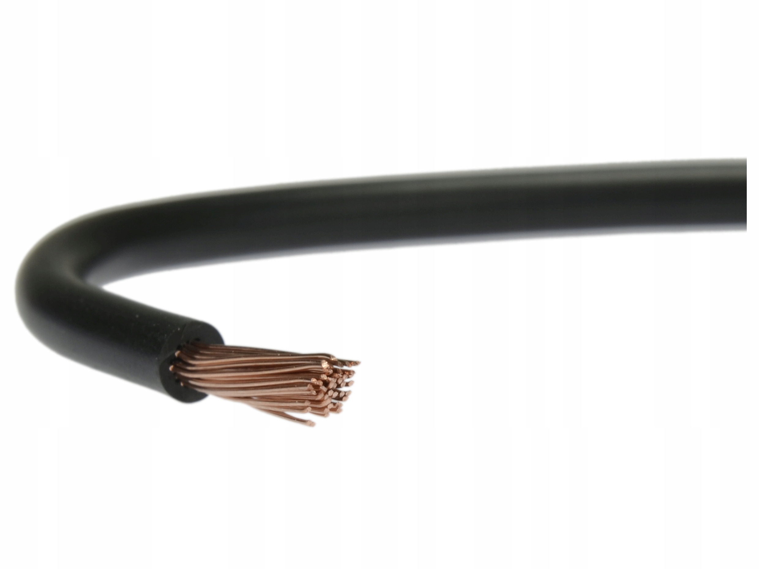Przewód kabel linka LGY H07V-K 16mm2 czarny