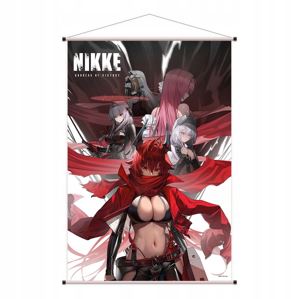 Goddess of Victory: Nikke Wallscroll Red Hood, Snow White, Scarlet, Dorothy