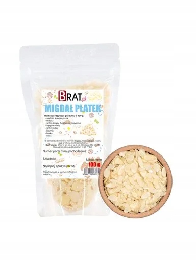 6 x Brat Mandle vločka 100 g