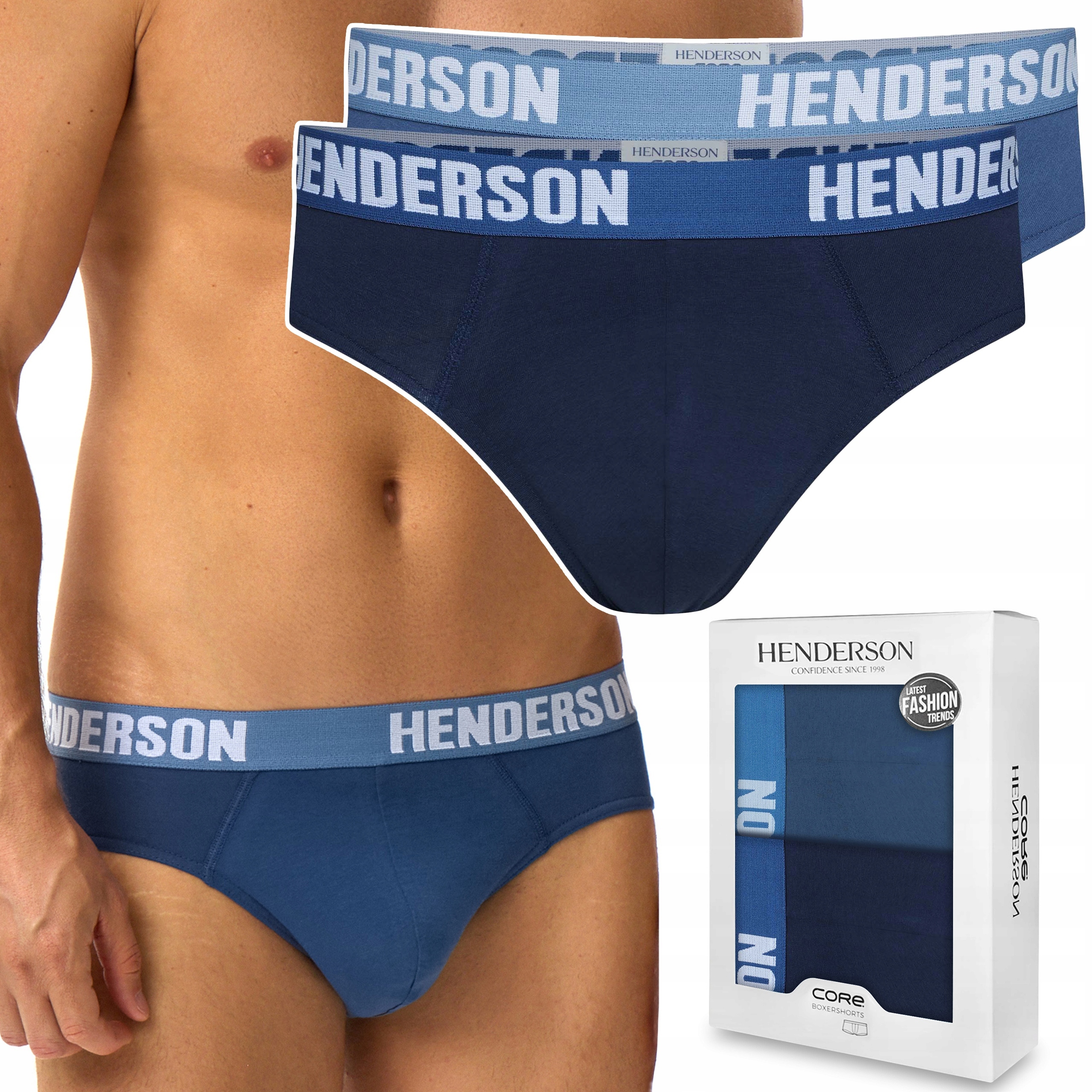 Pánské slipy 2-PAK slipy kalhotky Henderson 42455 Jarl 3XL