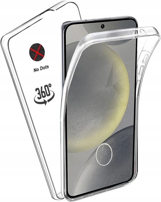 Etui 360° Ultra Clear Pc+tpu do Samsung Galaxy S24 Przezroczyste