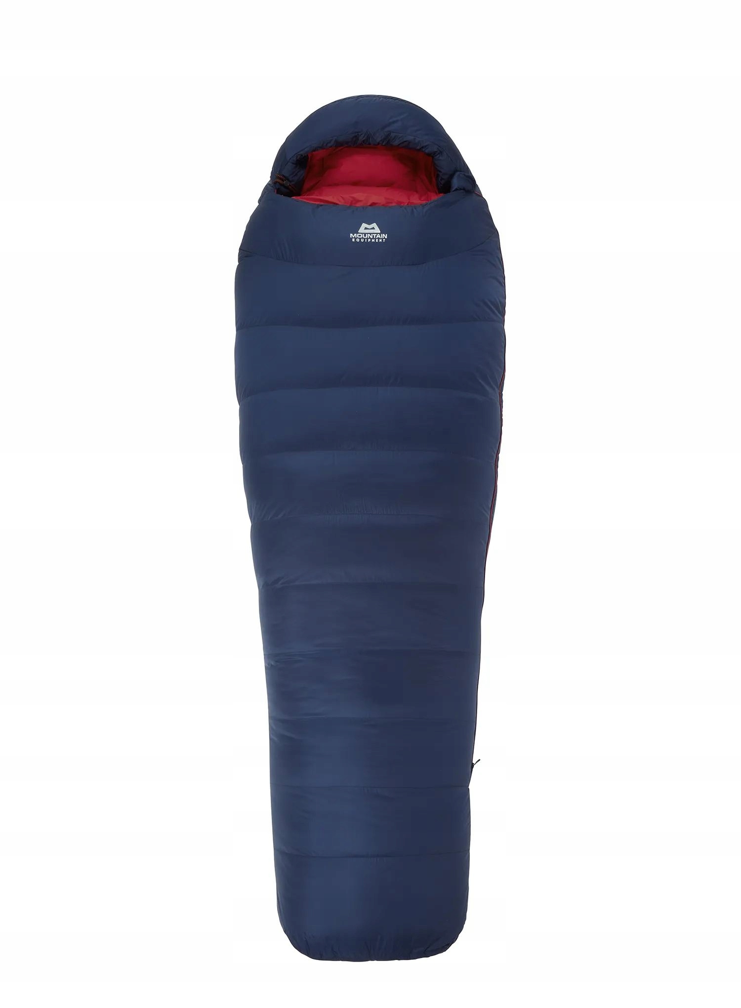 Dámský péřový spací pytel Mountain Equipment Helium 800 Reg 170 cm medově modrý Levý