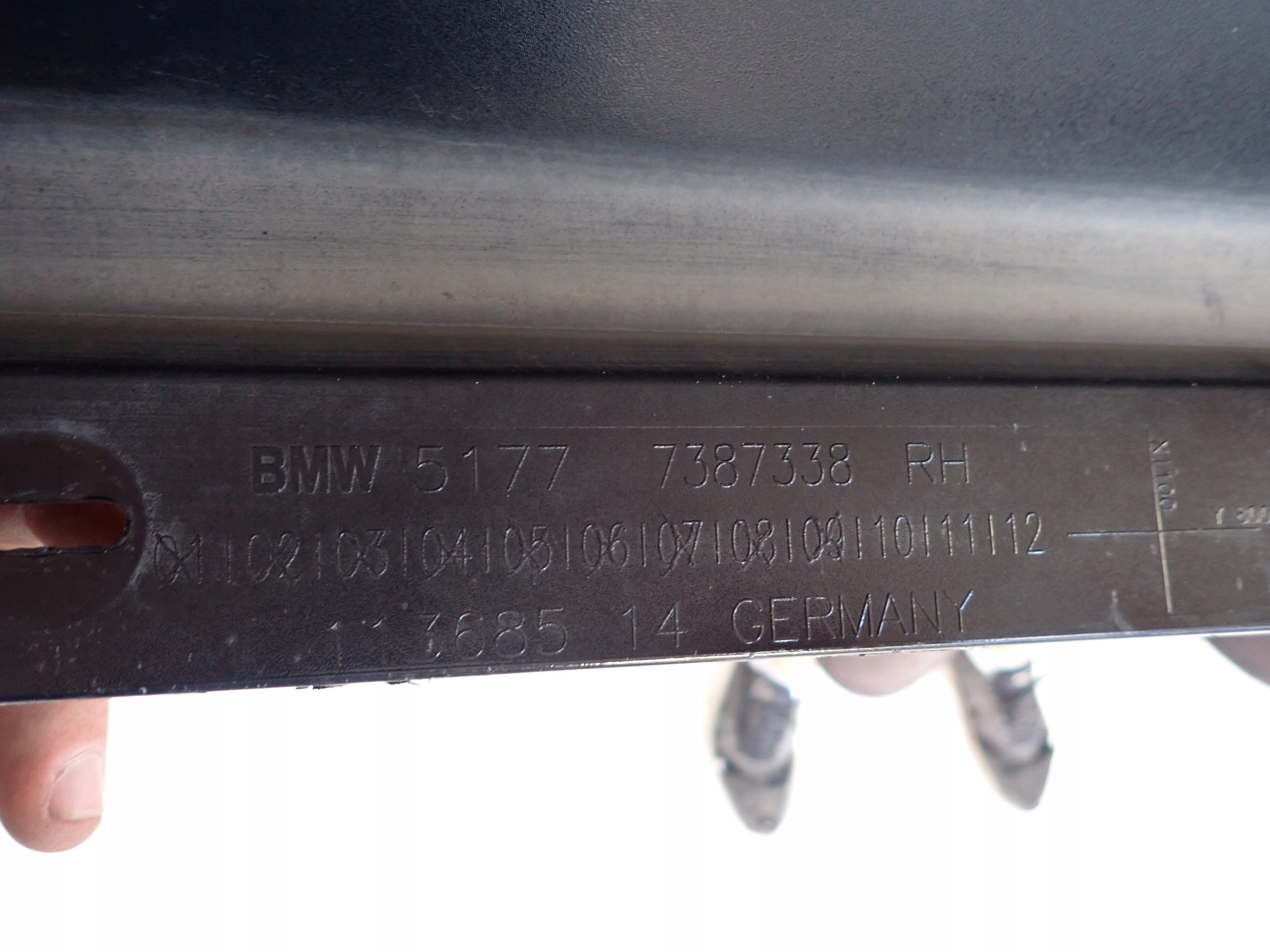 BMW 5 G30 G31 17- moulding threshold right threshold right 7387338