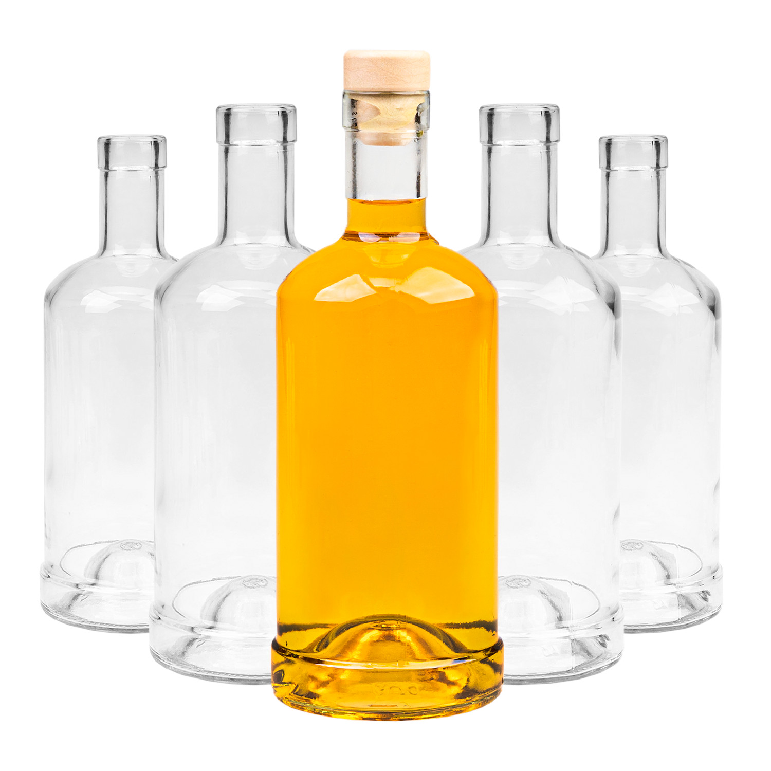

5x Butelki Tadek 500ml 0,5L Na Nalewki Wino Likier