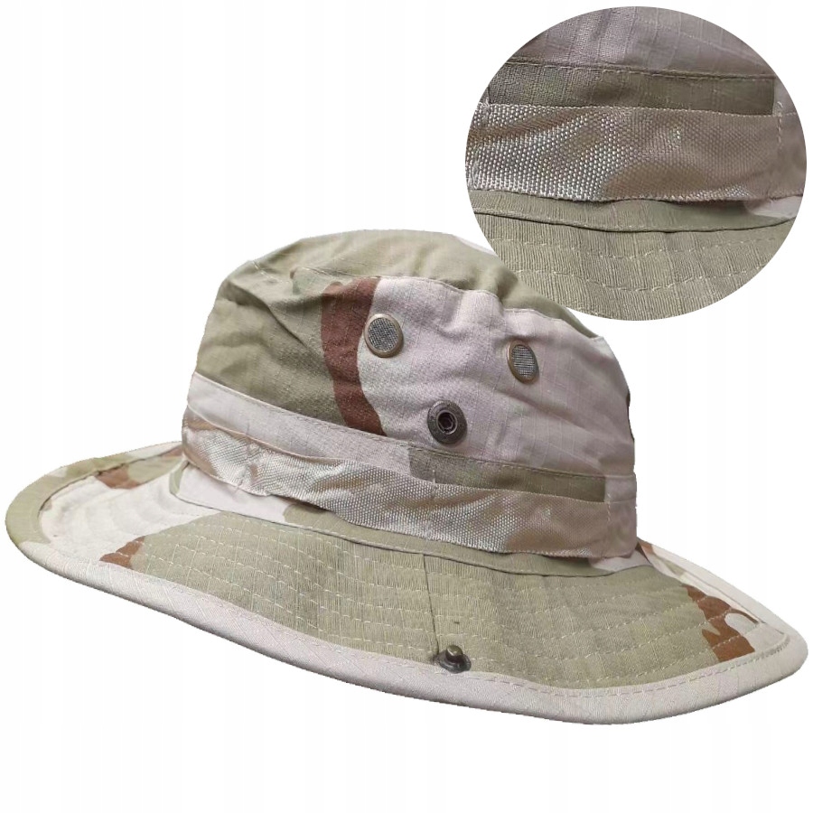 KAPELUSZ Z RONDEM PRZECIWSŁONECZNY WOJSKOWY BONNIE HAT PANTERA MILITARNY Rozmiar L
