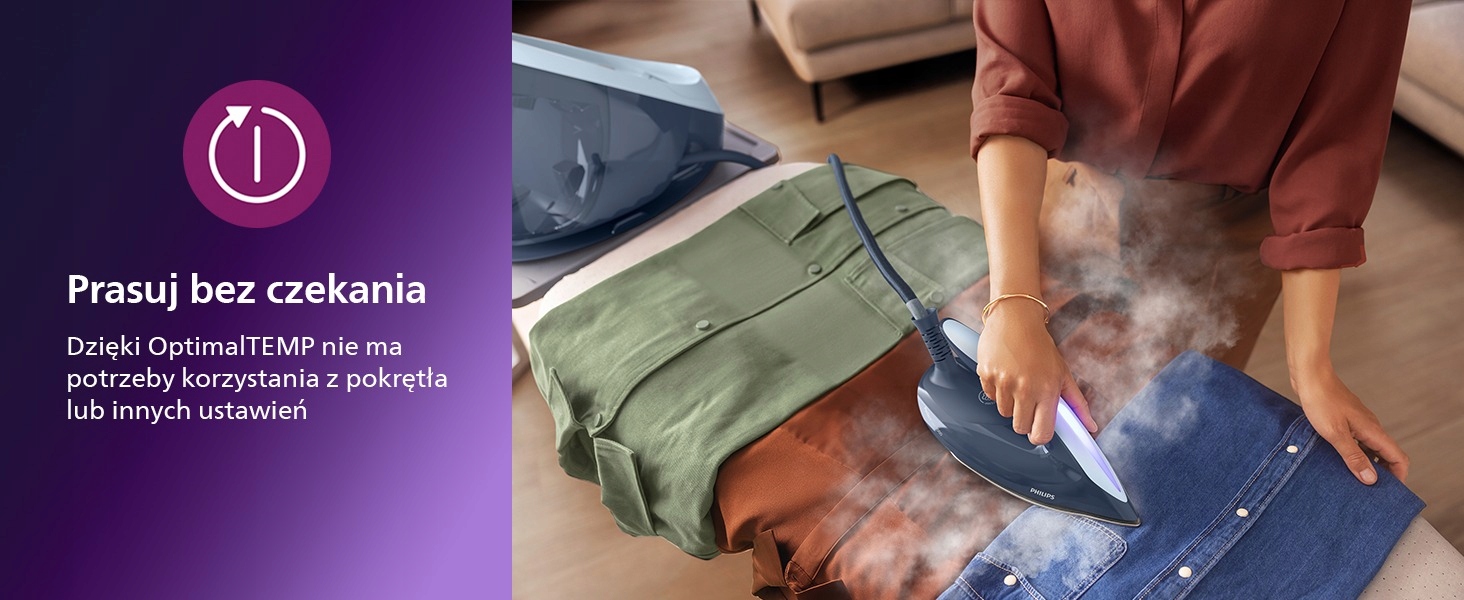 GENERATOR PARY PHILIPS PERFECTCARE 7000 PSG7030/20 Kolor dominujący niebieski