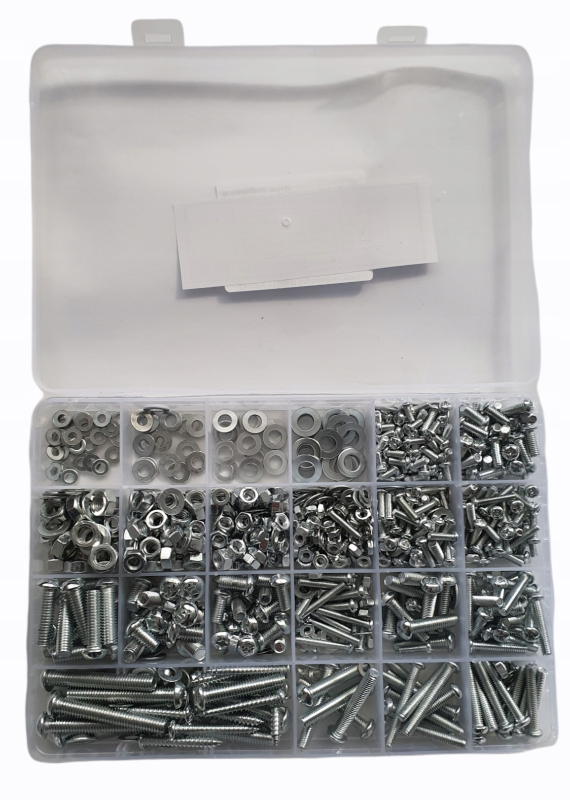 Zestaw Śrubek/nakrętek M3, M4, M5, M6 /11127