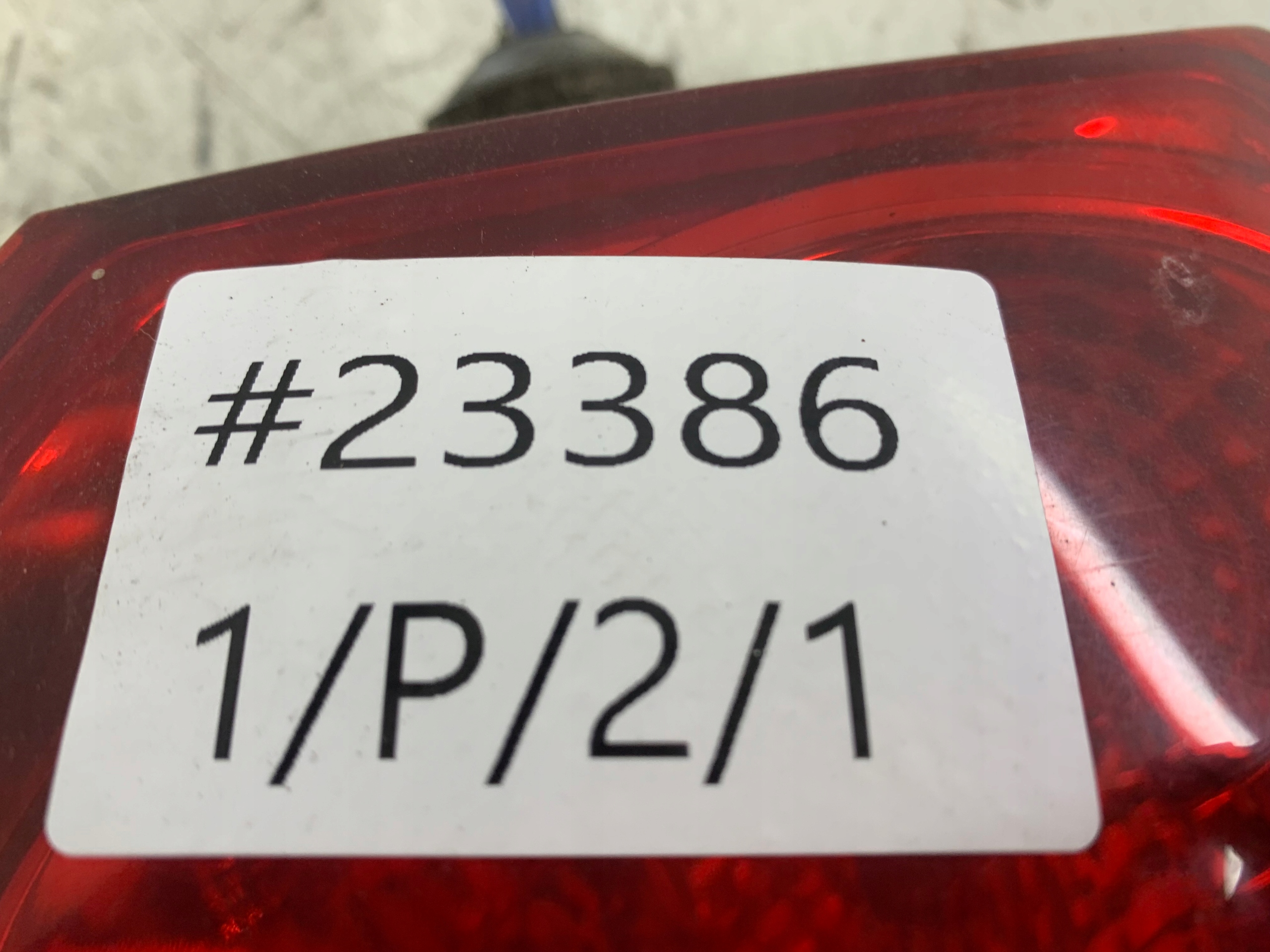 CHEVROLET KALOS AVEO light right rear part