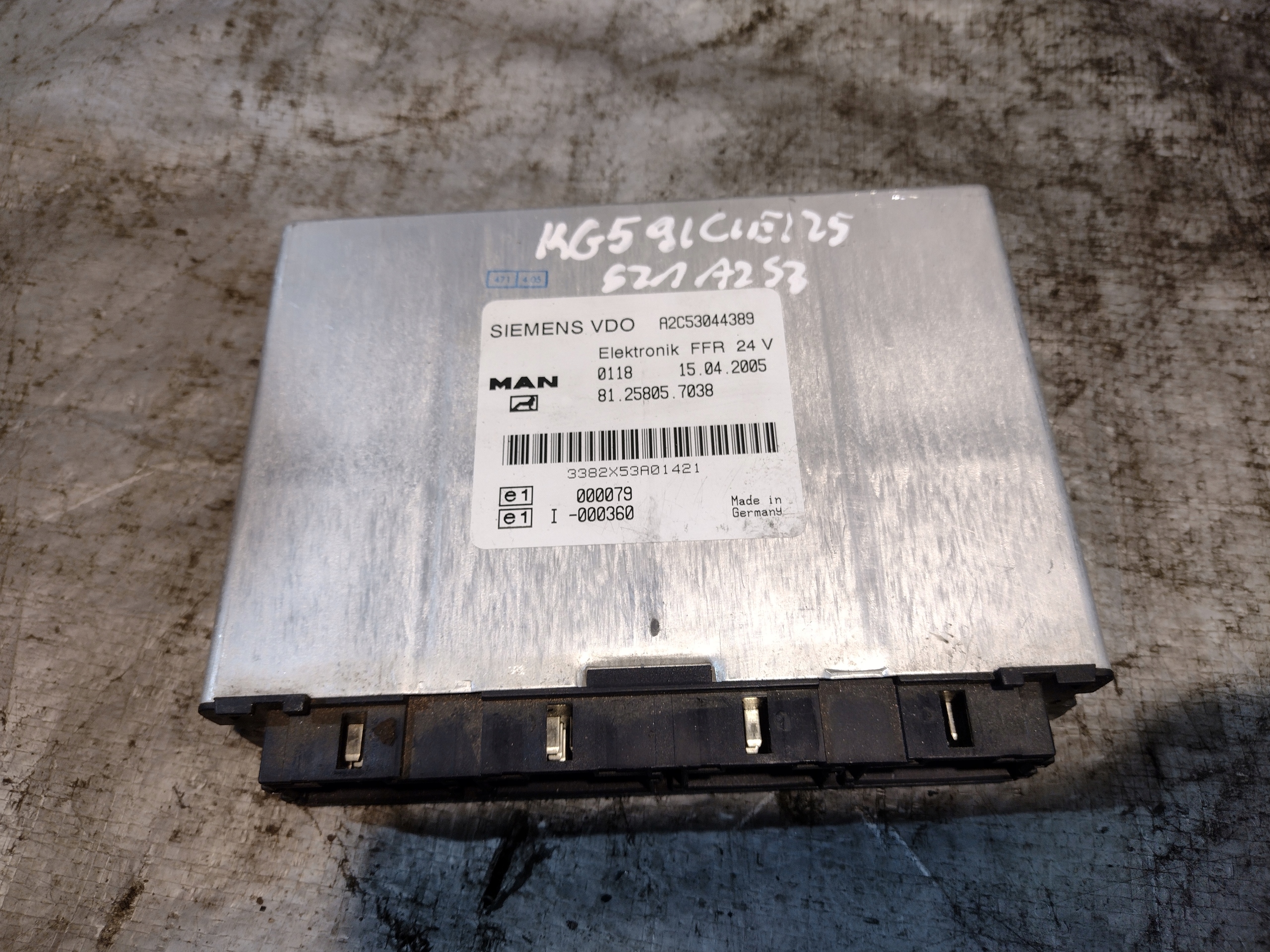 control unit FFR Siemens VDO A2C53044389 81,25805,7038
