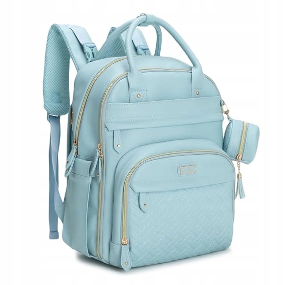 BabbleRoo Leather Plecak Organizer dla Mamy do Wózka Dziecięcego Przewijak