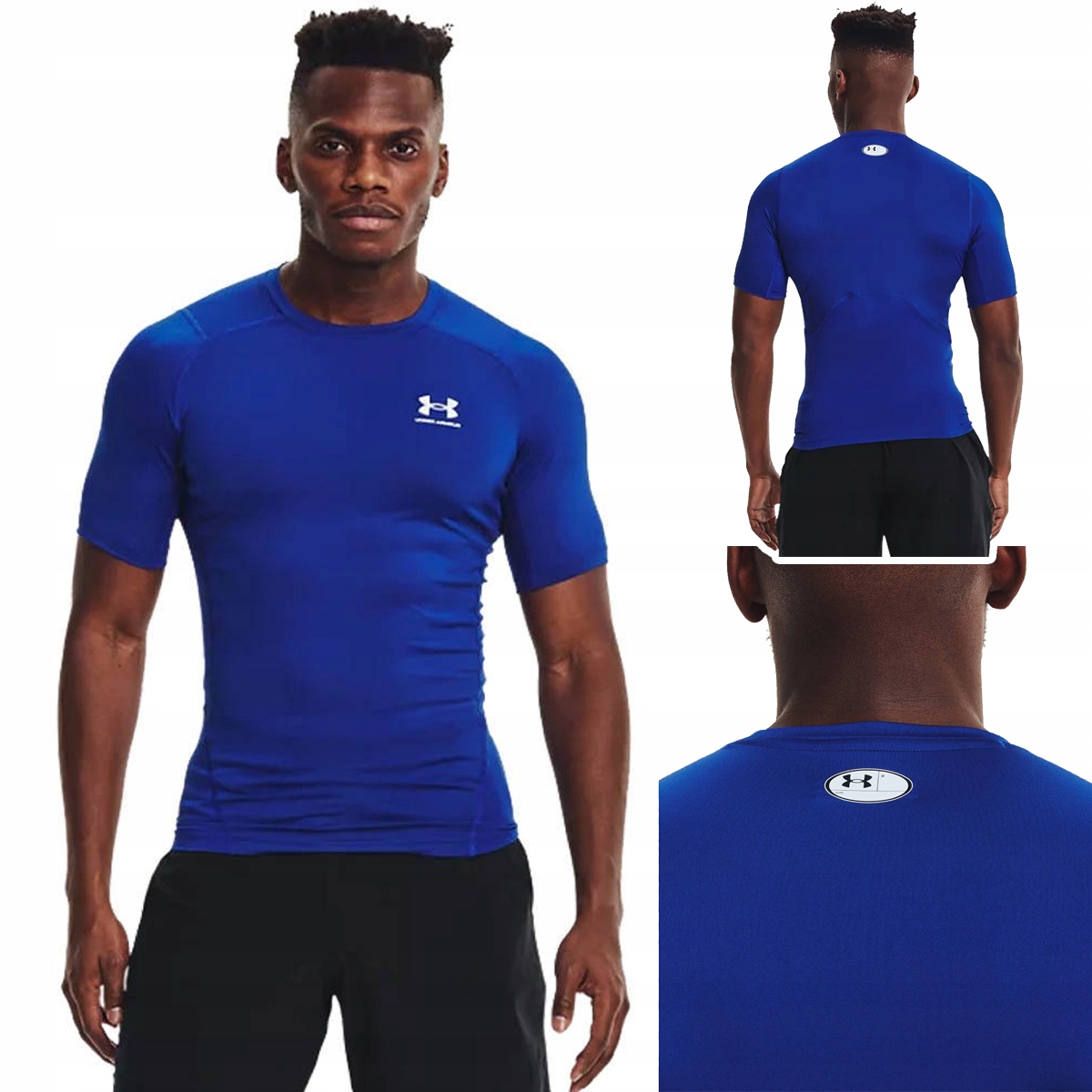 Koszulka Rashguard męski Under Armour 1361518 Niebieski r. XL