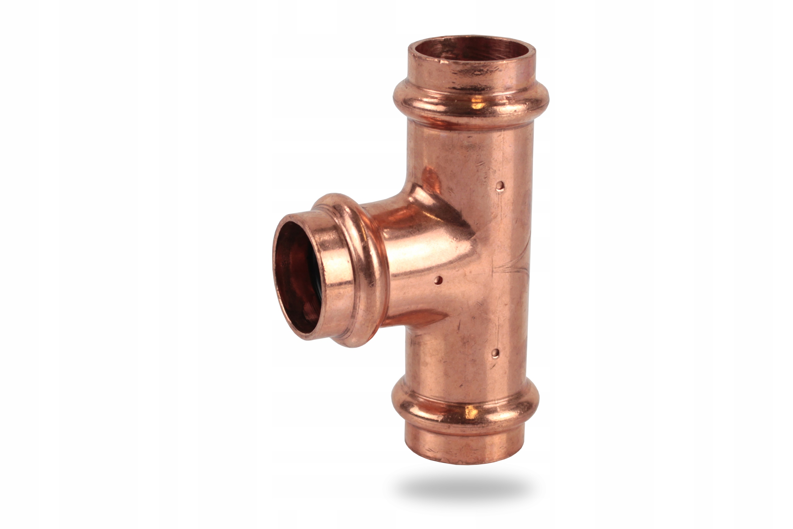 TRÓJNIK REDUKCYJNY WODA 28x22x28 MIEDŹ Profipress Typ rura miedziana