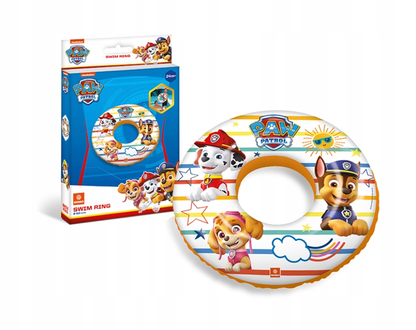 DMUCHANE KOŁO KÓŁKO DO NAUKI PŁYWANIA PSI PATROL Marka Artyk
