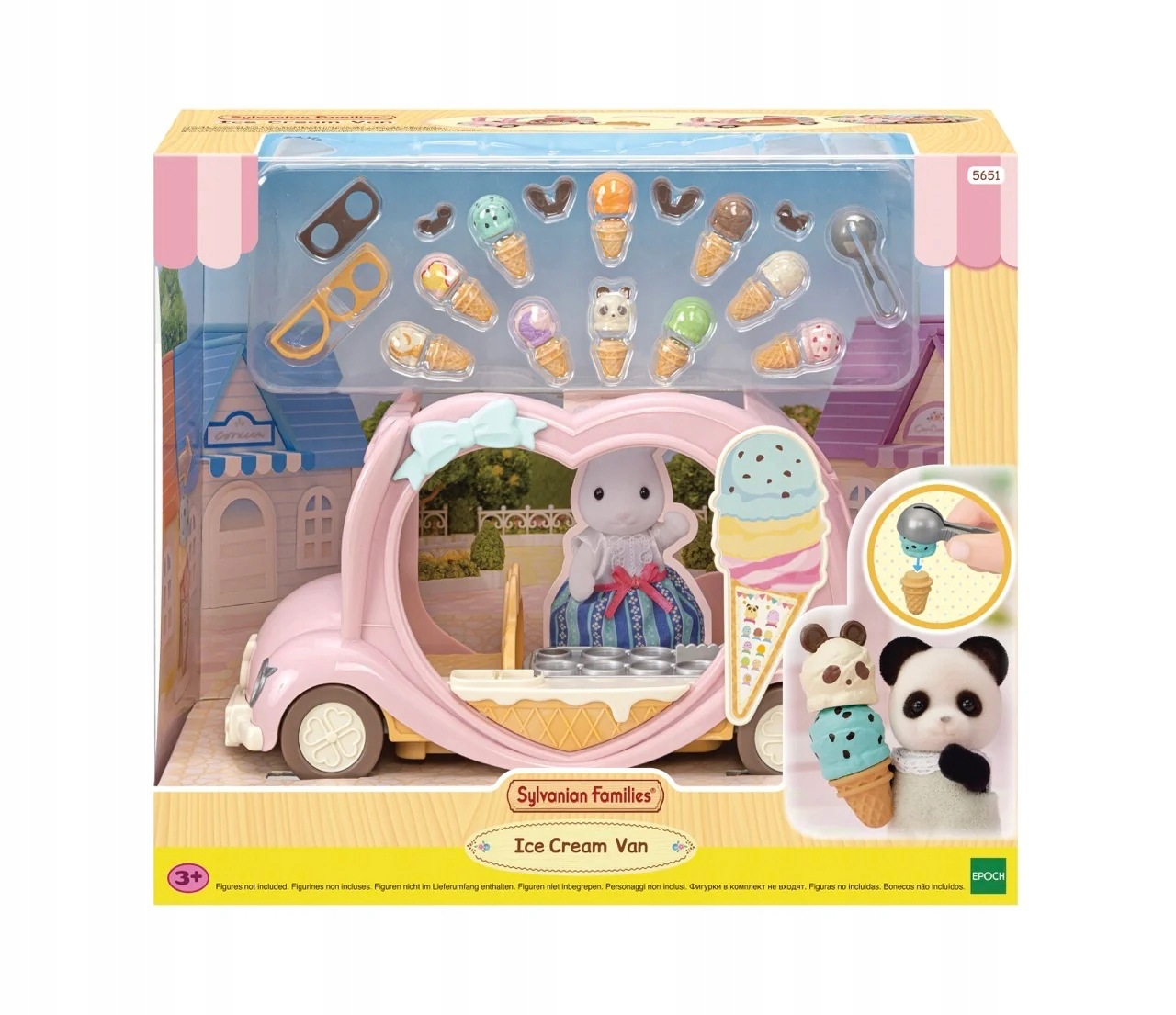 Sylvanian families Ciężarówka z lodami 5651