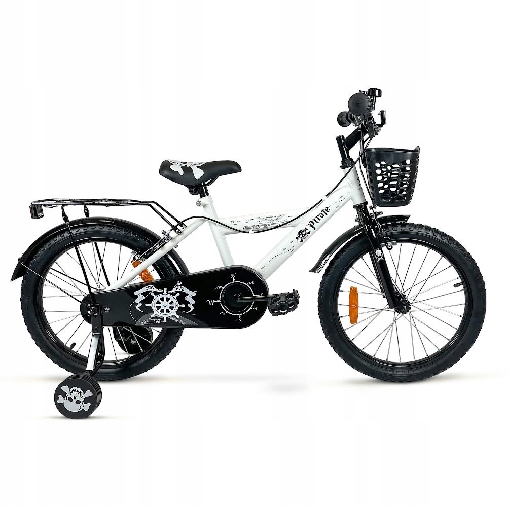 Rower dziecięcy SIrox Pirate koło 18 " biały