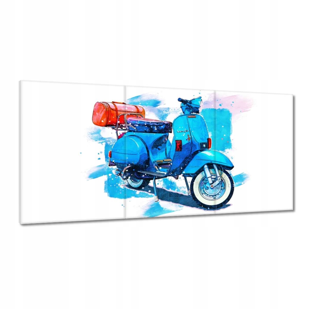 Obrazy 180x90 Vespa Moped Skúter