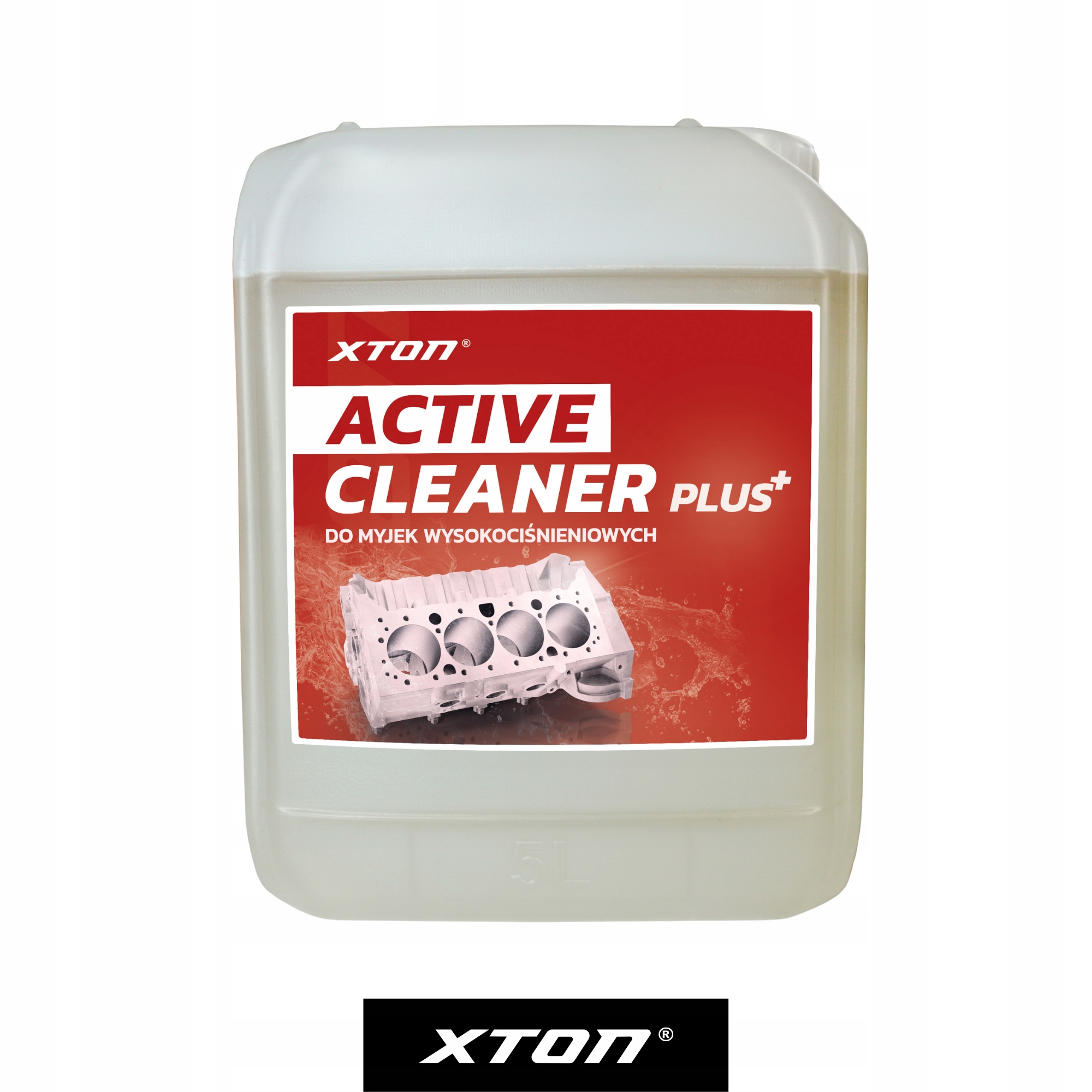 Płyn do kabinowych myjek warsztatowych XTON Active Cleaner PLUS 5L