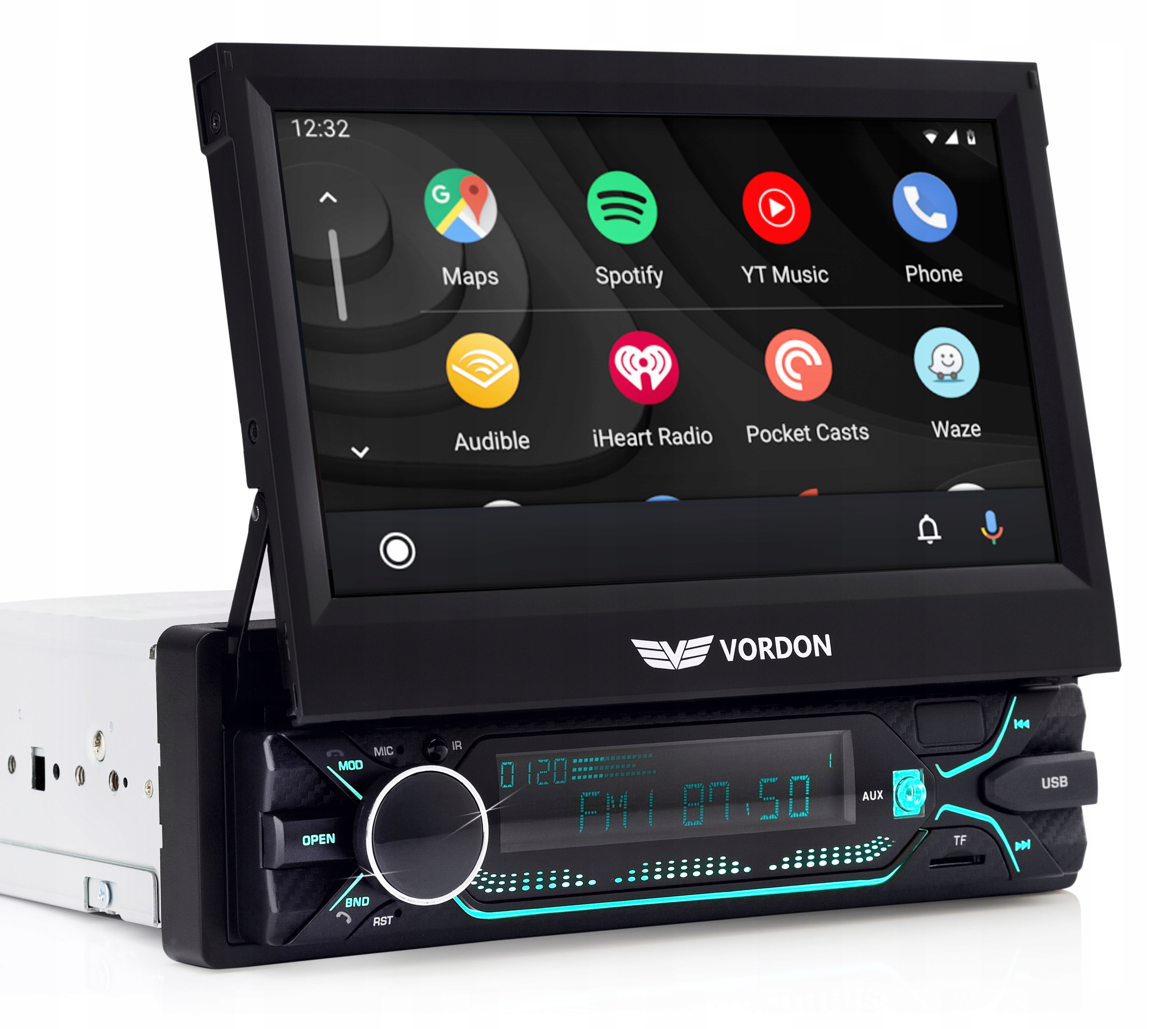 АВТОМАГНІТОЛА 1 DIN BT ANDROID AUTO CAR PLAY