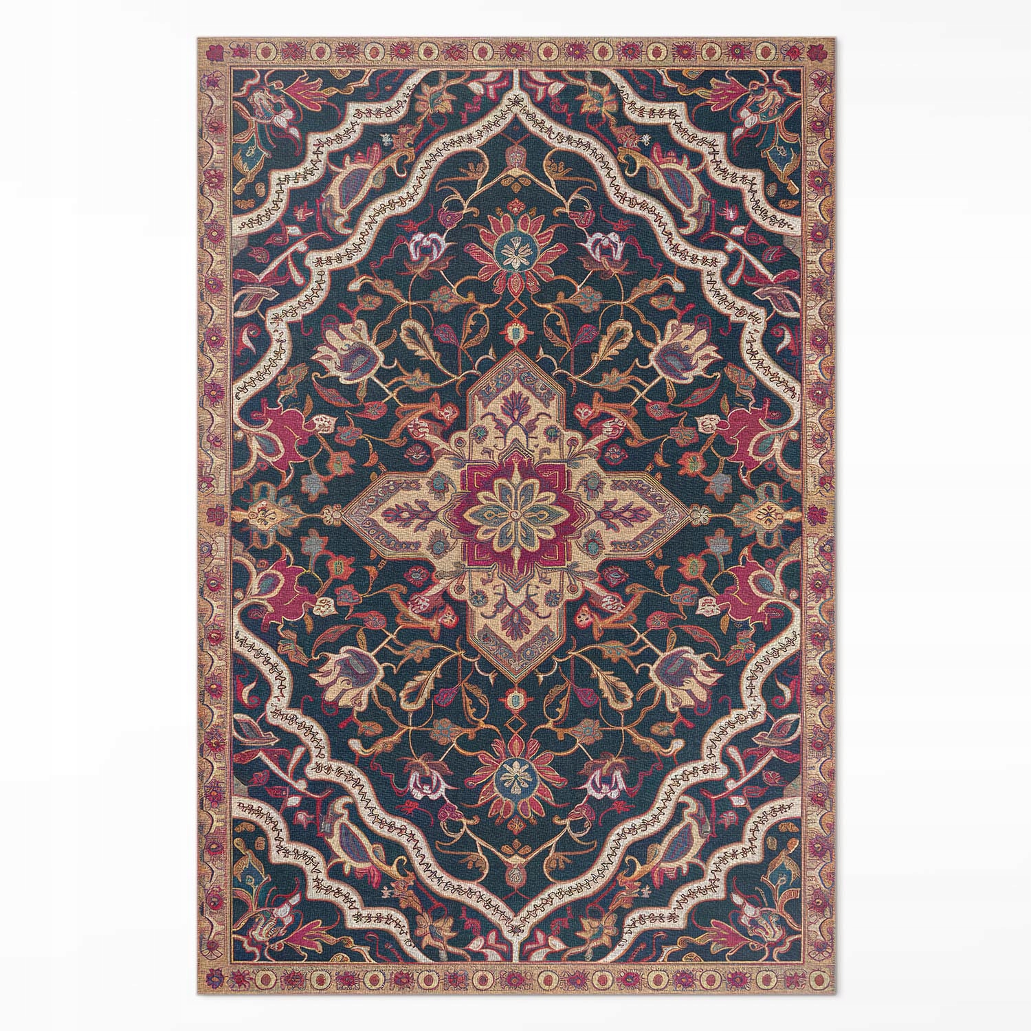 Behúň Vinylový Loft 150 x 225 cm Rastlinný, bohatý ornament v tureckom štýle