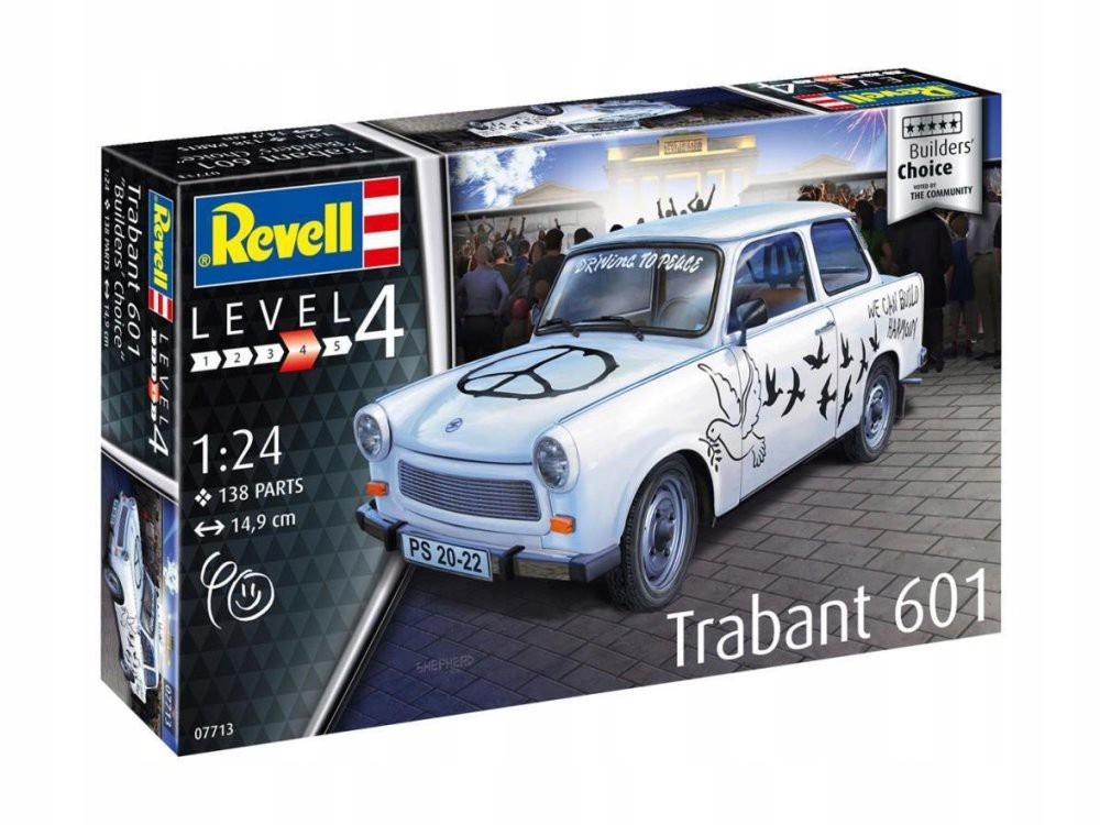 1/24 Revell Auto Trabant 601S Model Set Revell 67713