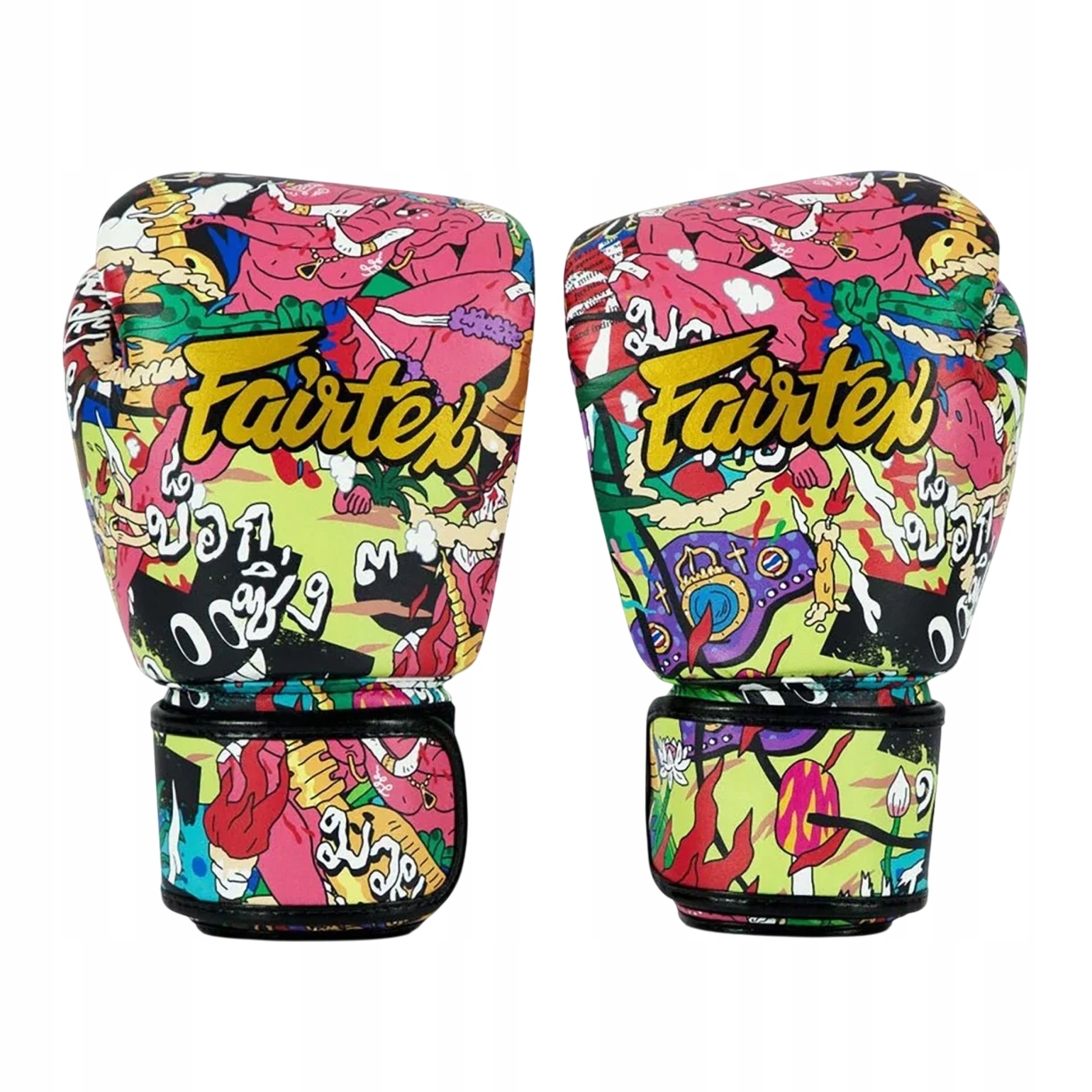 boxerské rukavice fairtex Urface 10OZ Multicolor