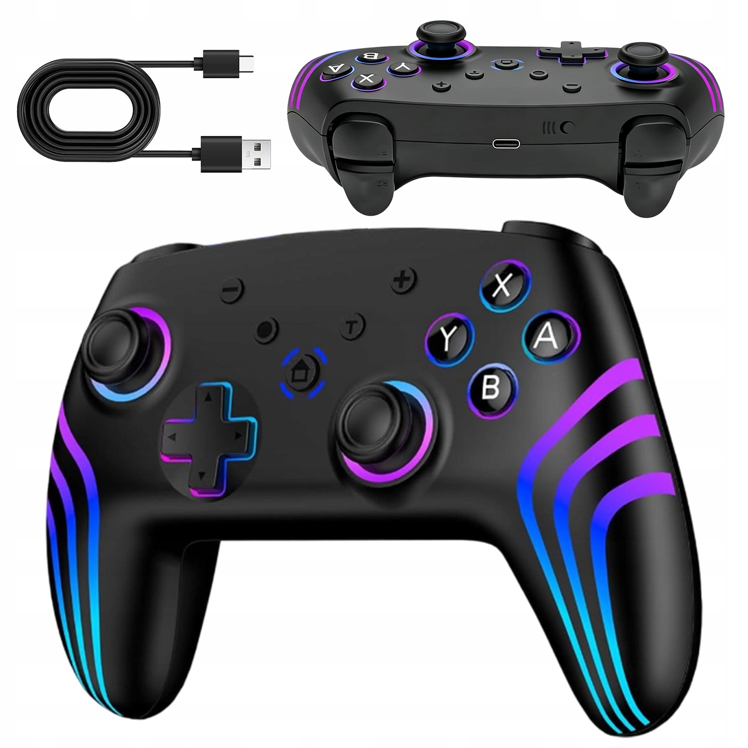 Gamepad Do Switch Oled Lite 800MAH 6 Osi Sterowanie Ruchem