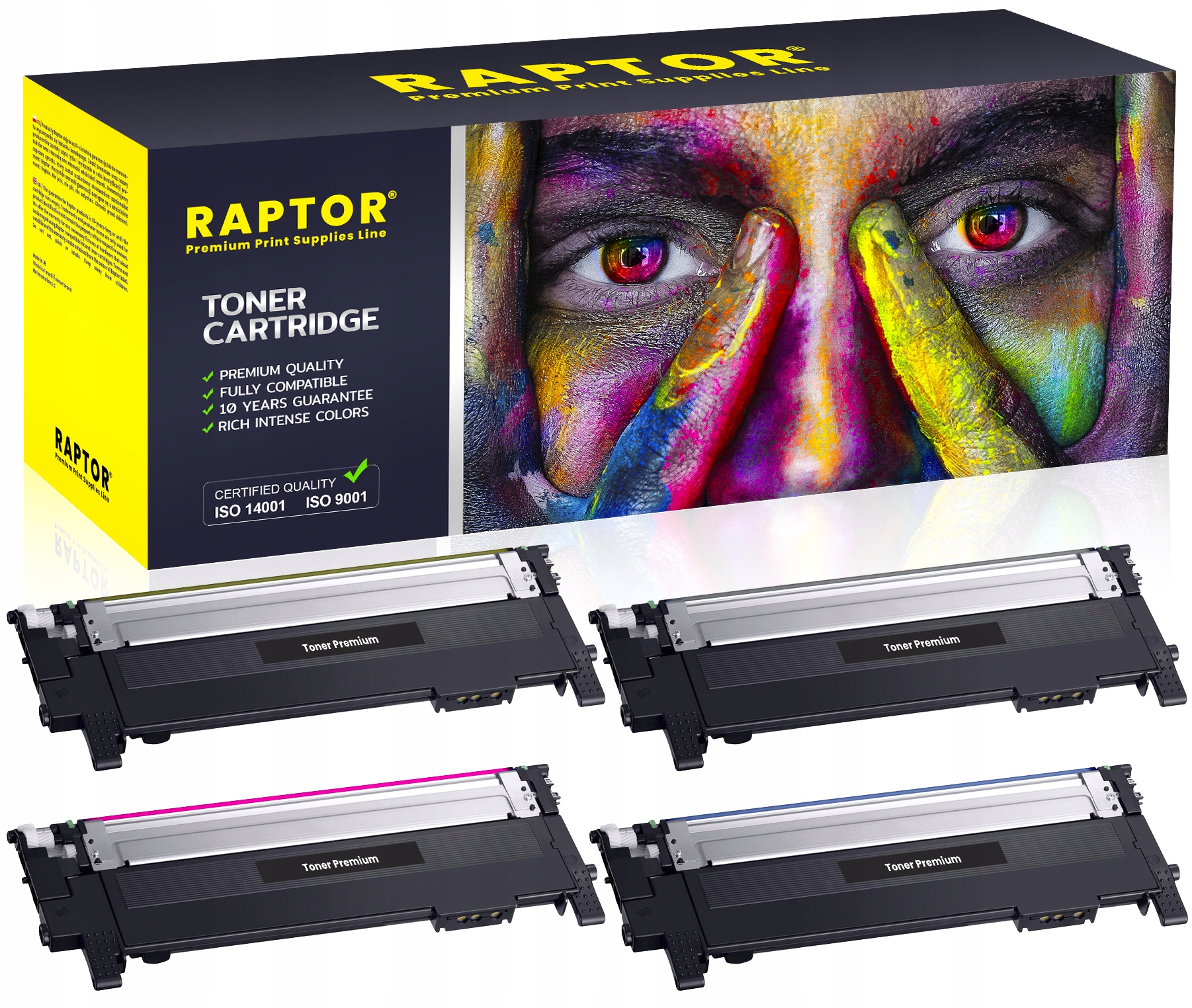 4x Toner Pro Samsung C480FW C430W C480W CLT-K404S
