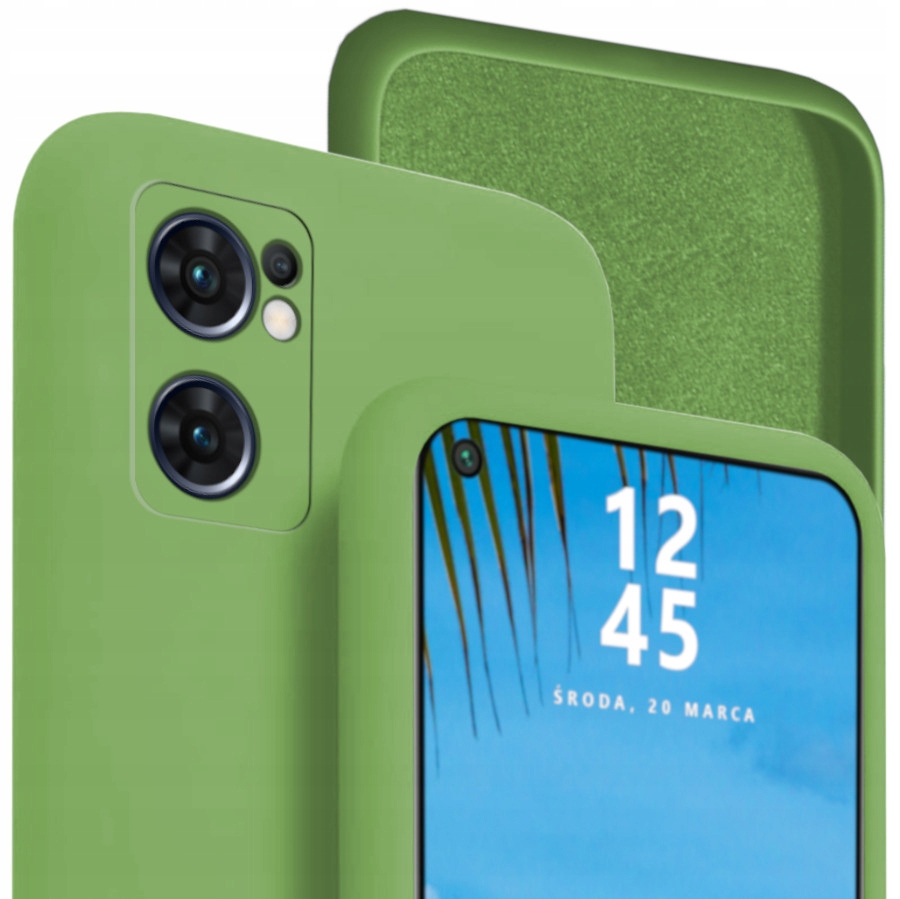 

Etui Silicone Do Oppo Reno 7 5G Szkło