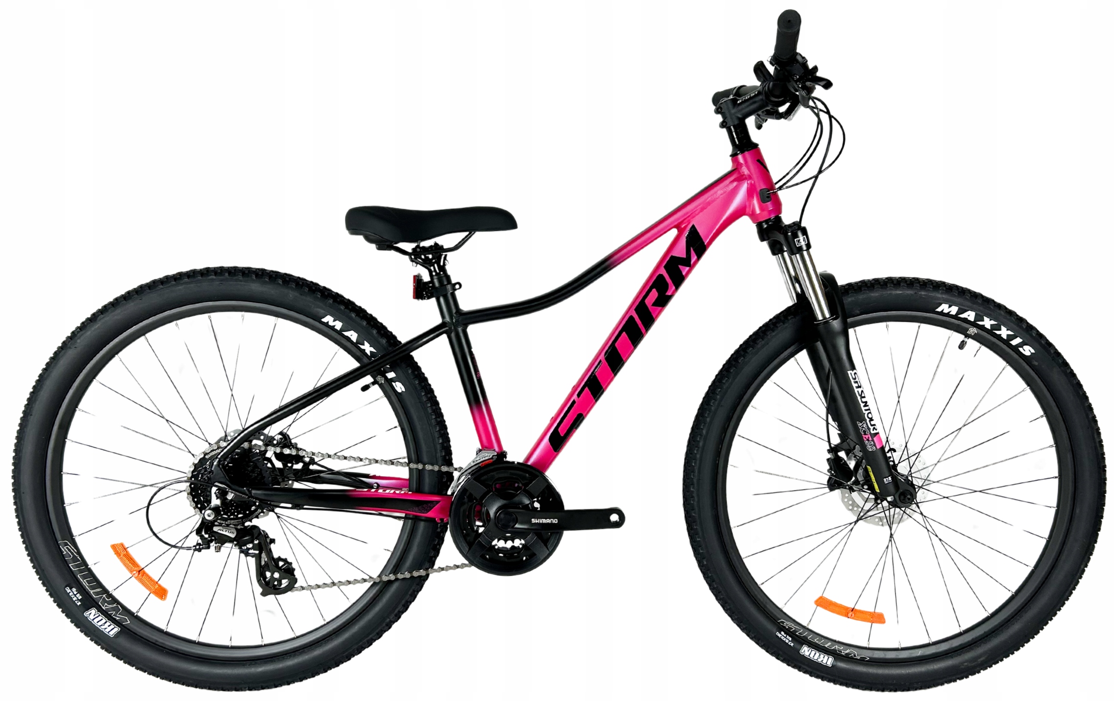 Rower Górski Mtb Storm Shark 3.0 Lady 27,5 rama 15 ciemny róż 2026