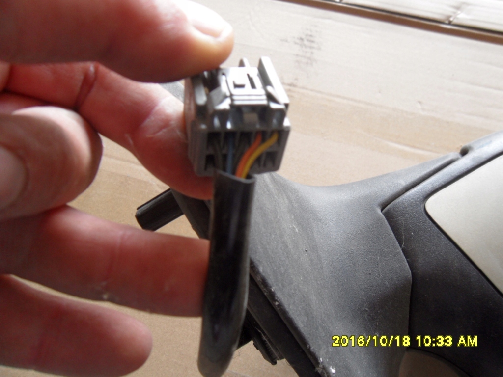 mirror ZEWNETRZN right FORD MONDEO MK3 04R