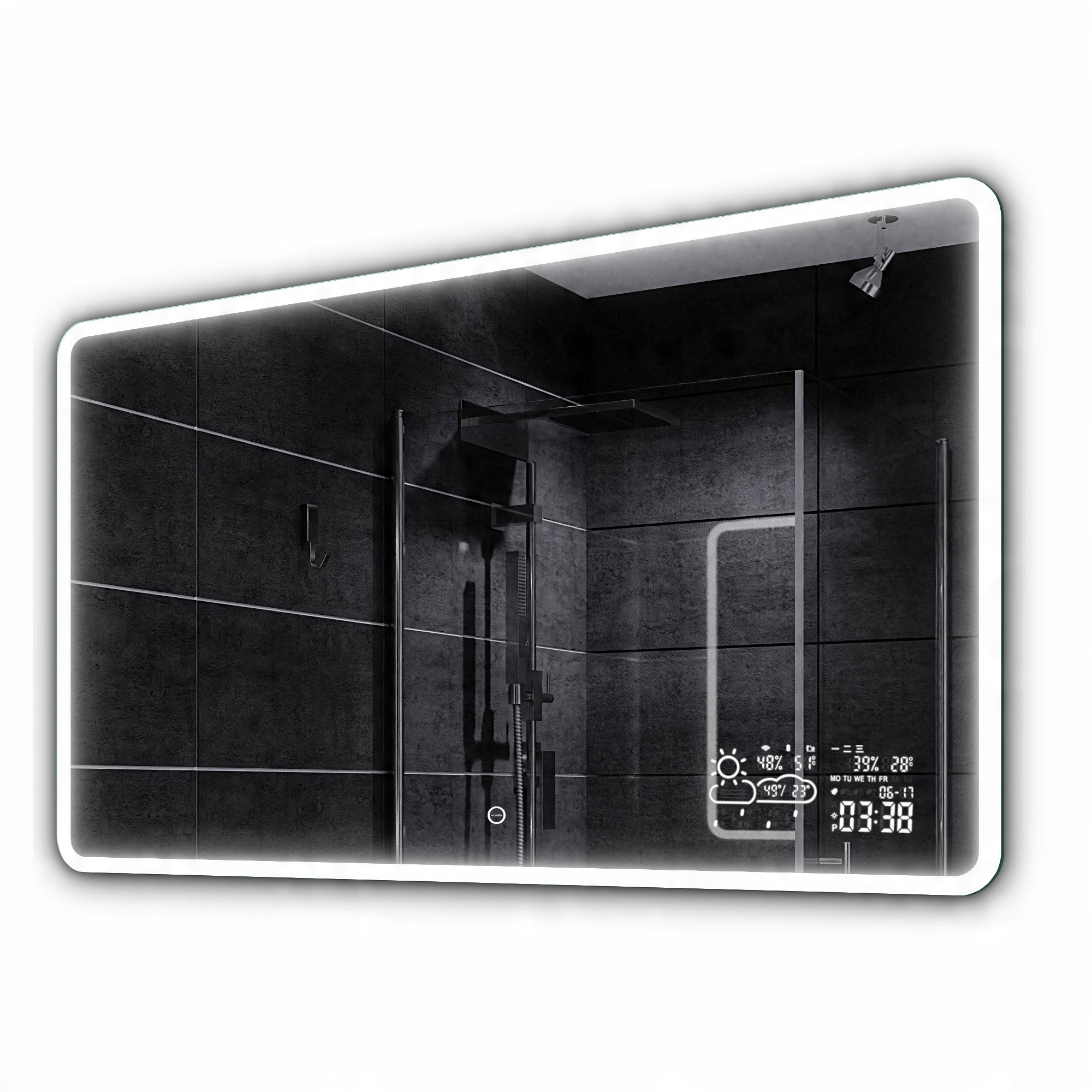 

Lustro łazienkowe Led pogoda dotyk 140x80 Osaka