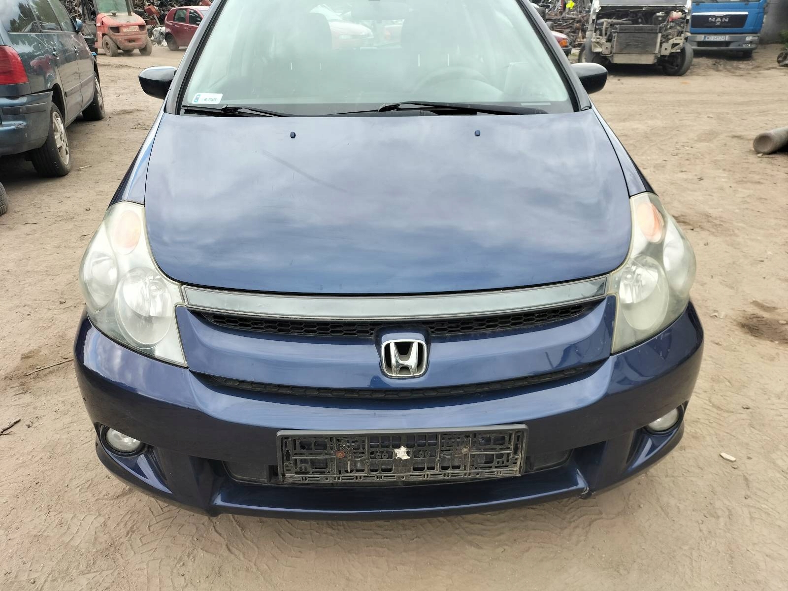 complete front bonnet bumper light fender HONDA STREAM and B92P