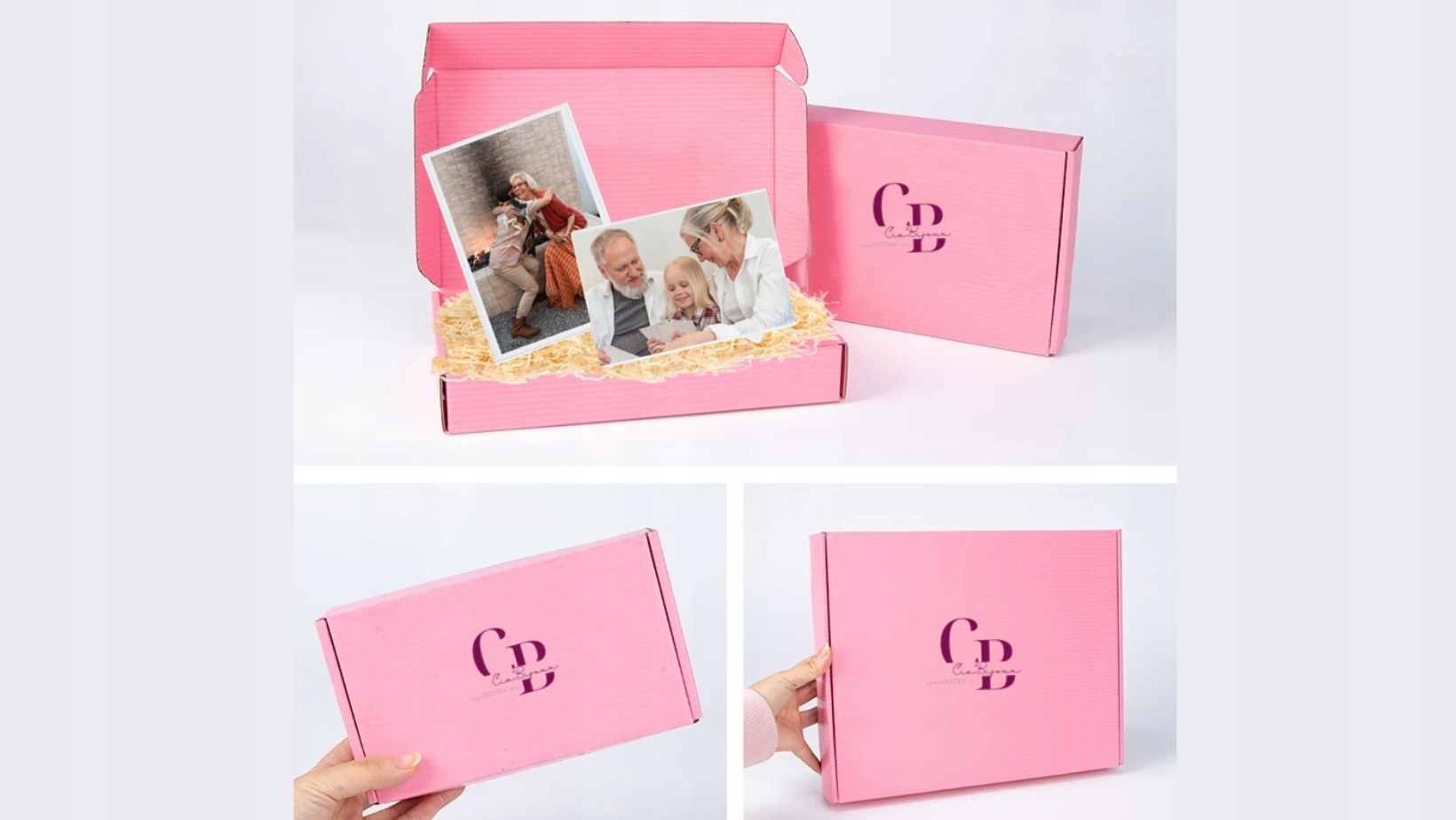 RAMKA BIAŁA NA ZDJĘCIA MAGNETYCZNA 2 SZT. W PUDEŁKU PRZENTOWYM Z SIANKIEM Stan opakowania oryginalne