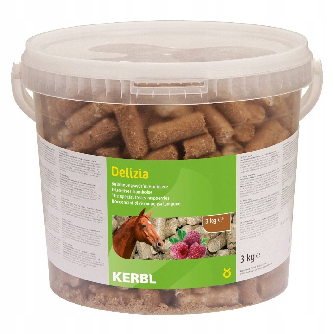 Delizia Classic przysmak dla koni 3kg malina