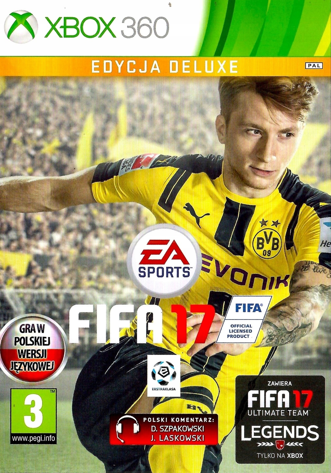 FIFA 17 Xbox 360 cyfrowa