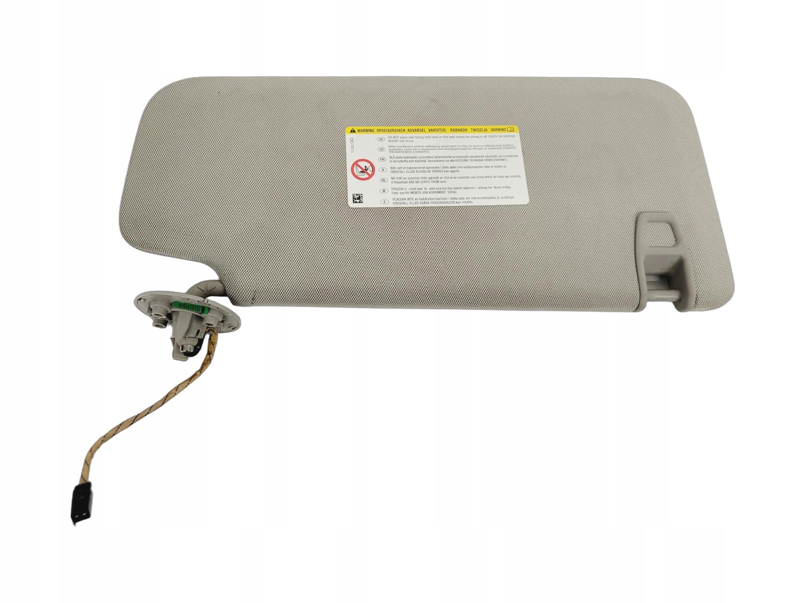 visors, visors left OPEL ZAFIRA C